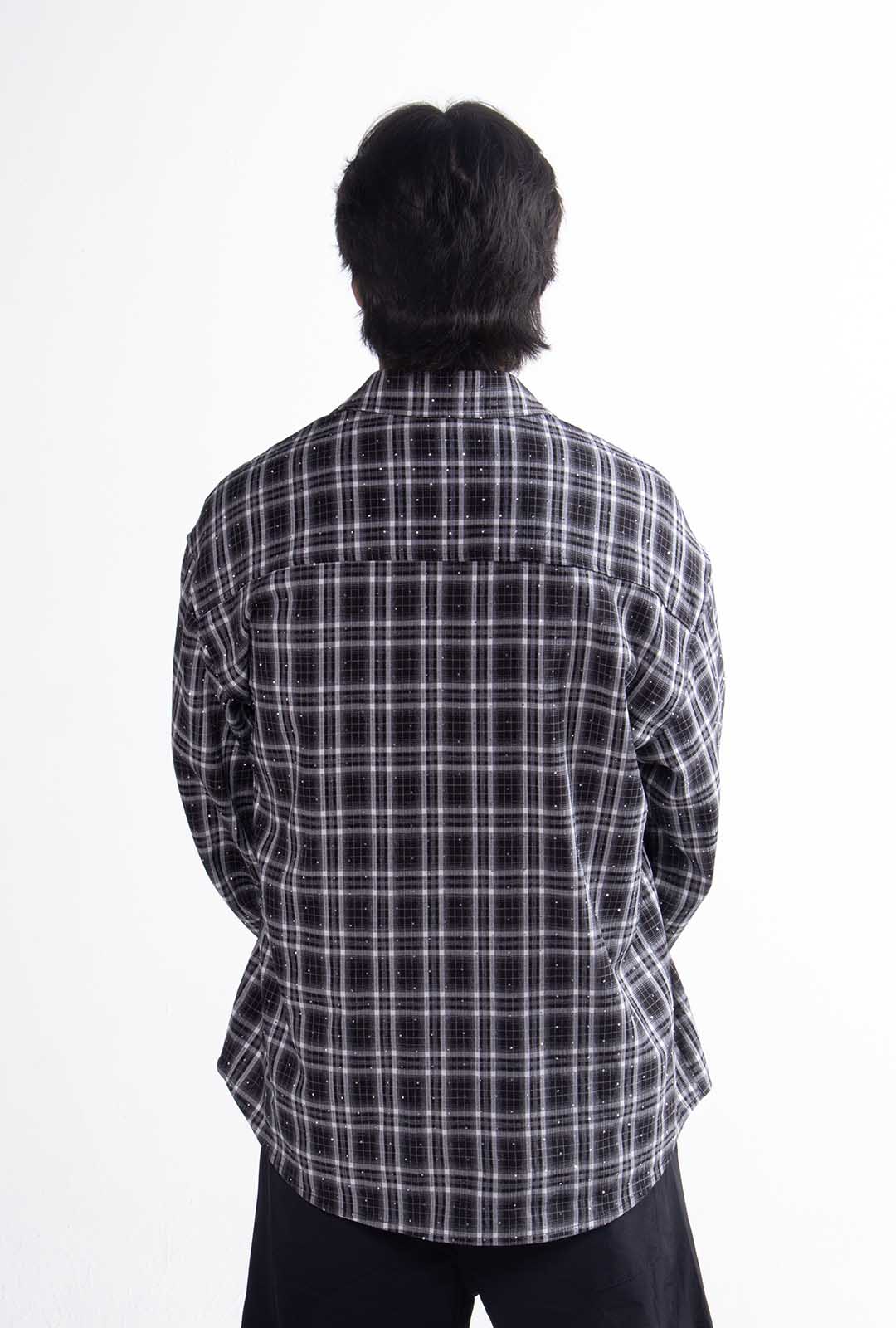 Black & White Crystal Shirt