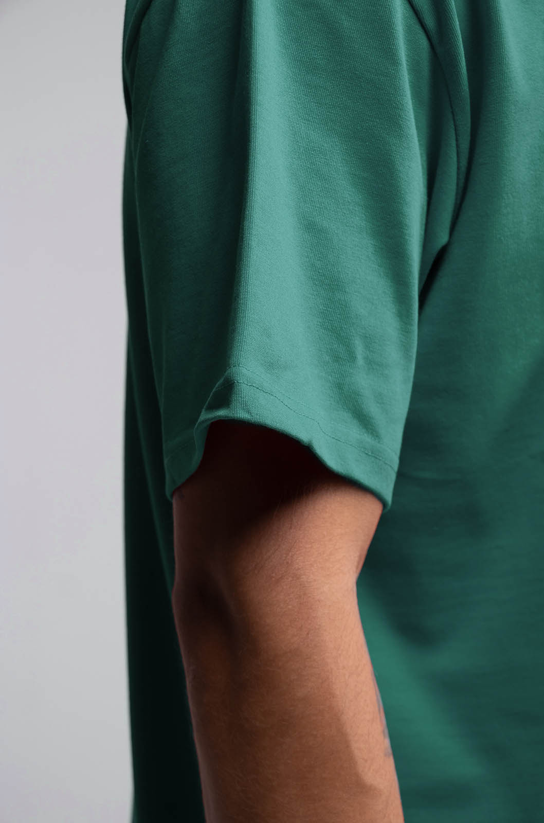 Semi Oversize 305gsm Emerald Green Tee