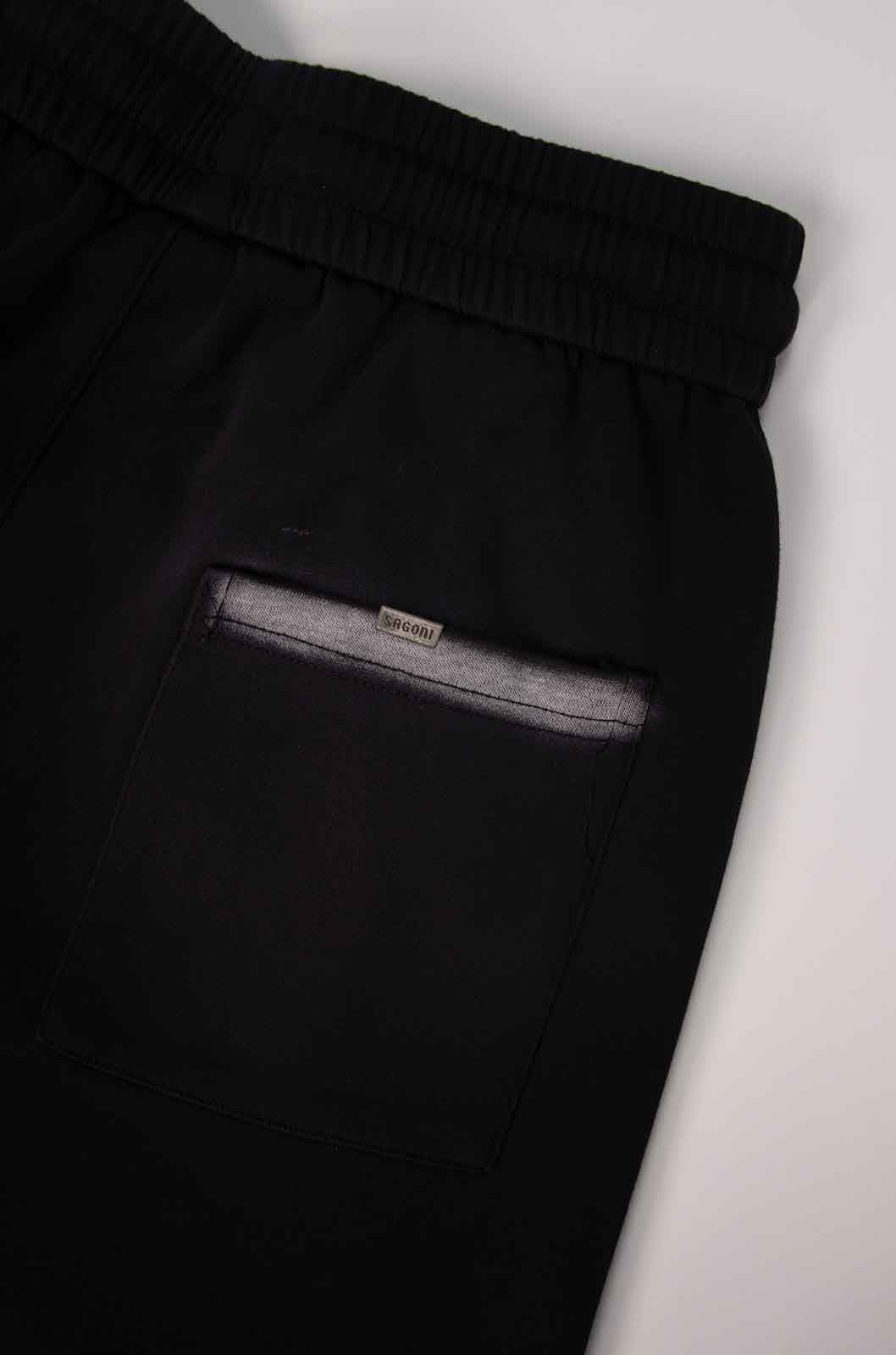 Dirty Spray Wash Black Pants