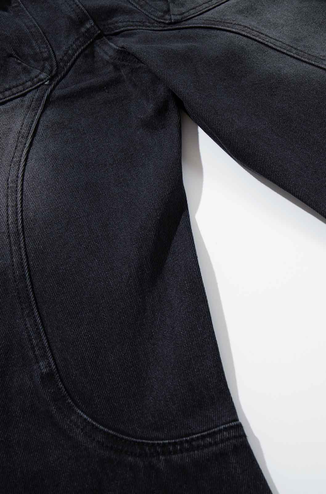 Denim Flare Distress Jeans