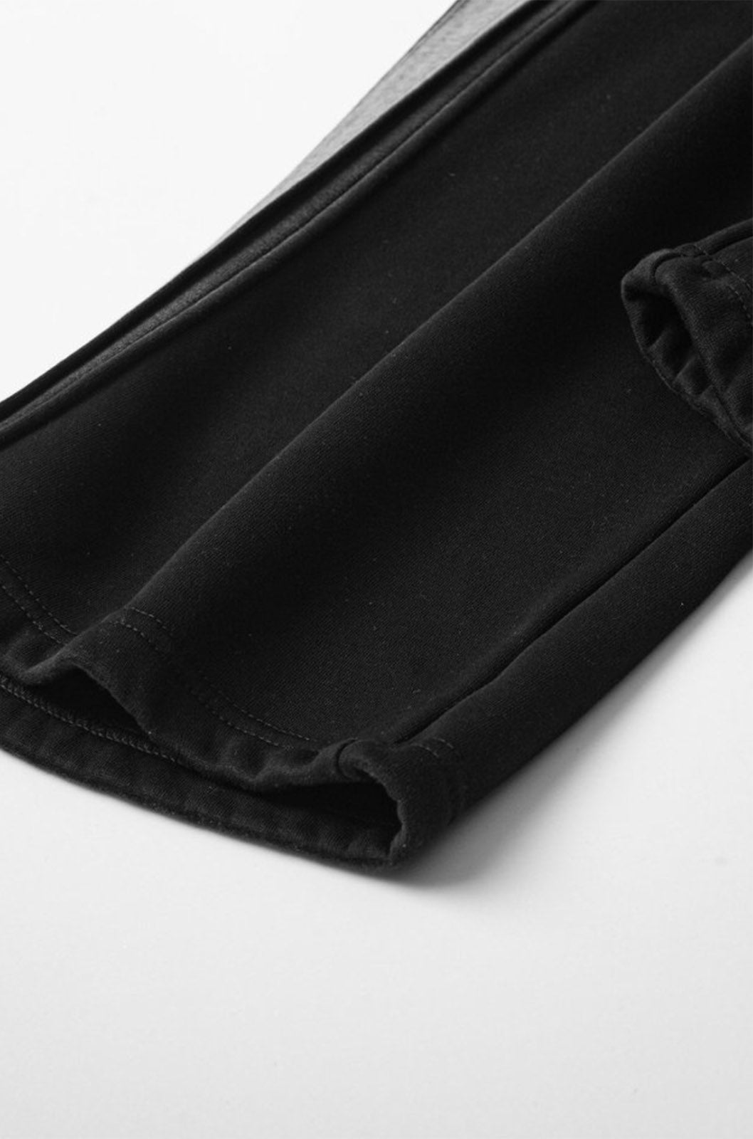 Dirty Spray Wash Black Pants