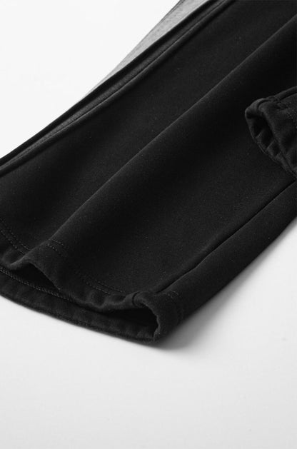 Dirty Spray Wash Black Pants