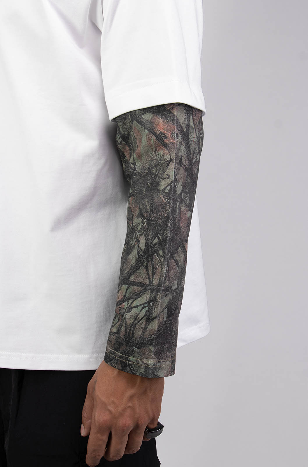 Forest Removable White Tee