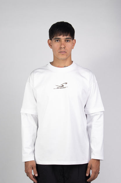 Forest Removable White Tee