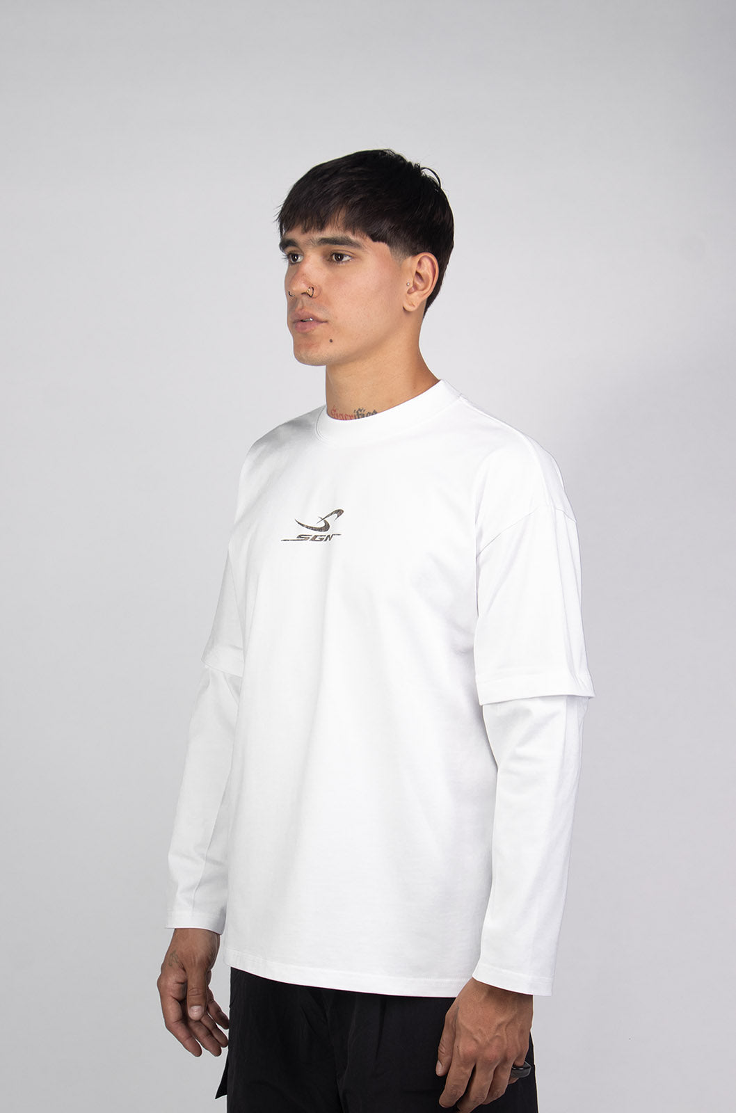 Forest Removable White Tee
