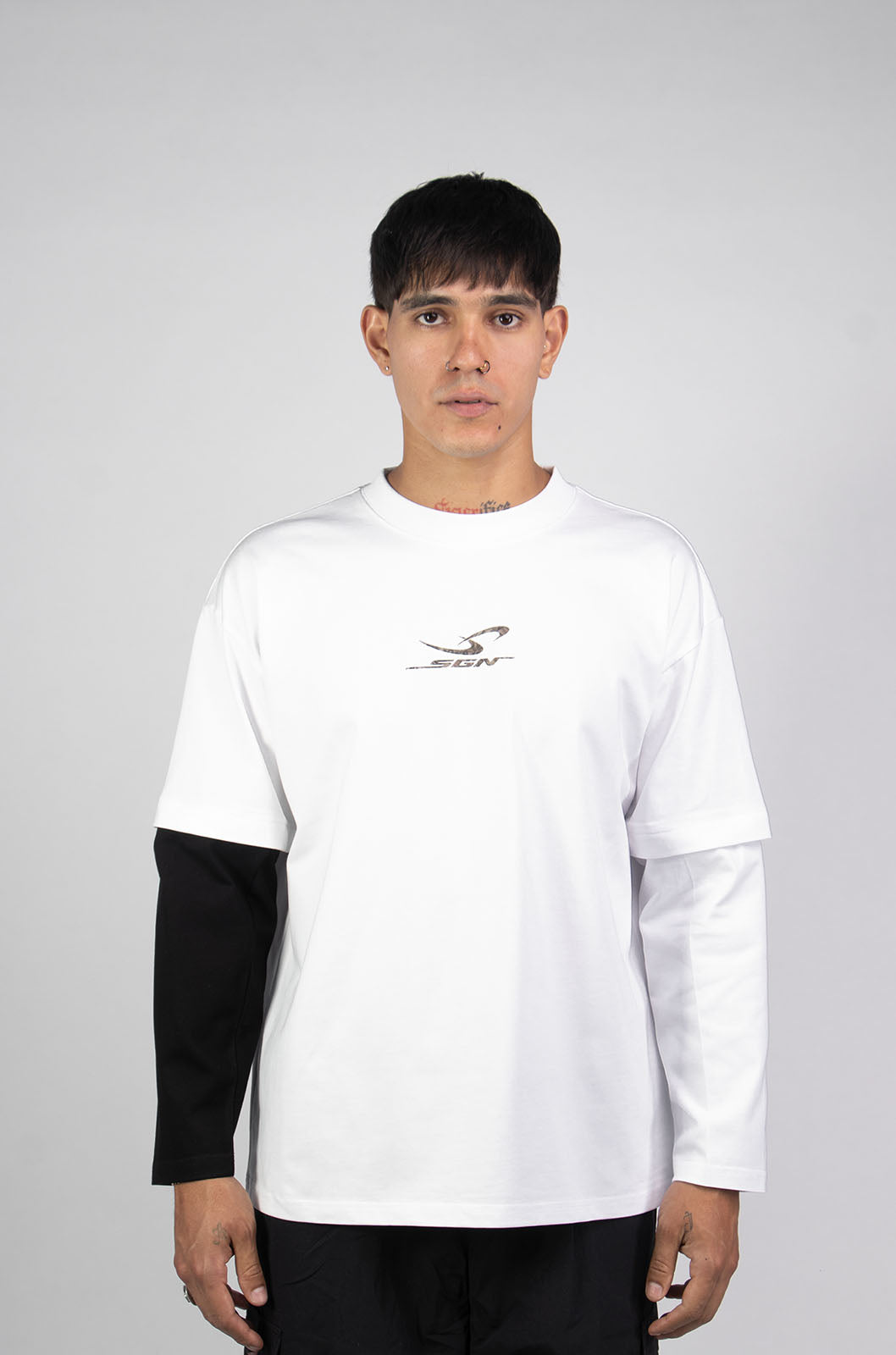 Forest Removable White Tee