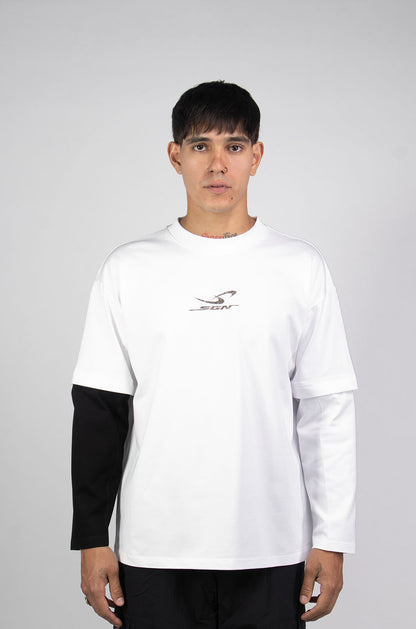 Forest Removable White Tee