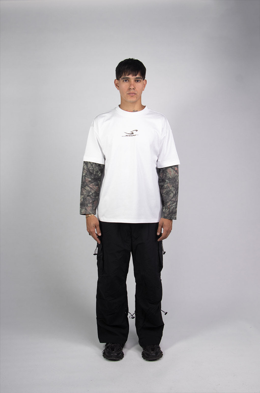 Forest Removable White Tee