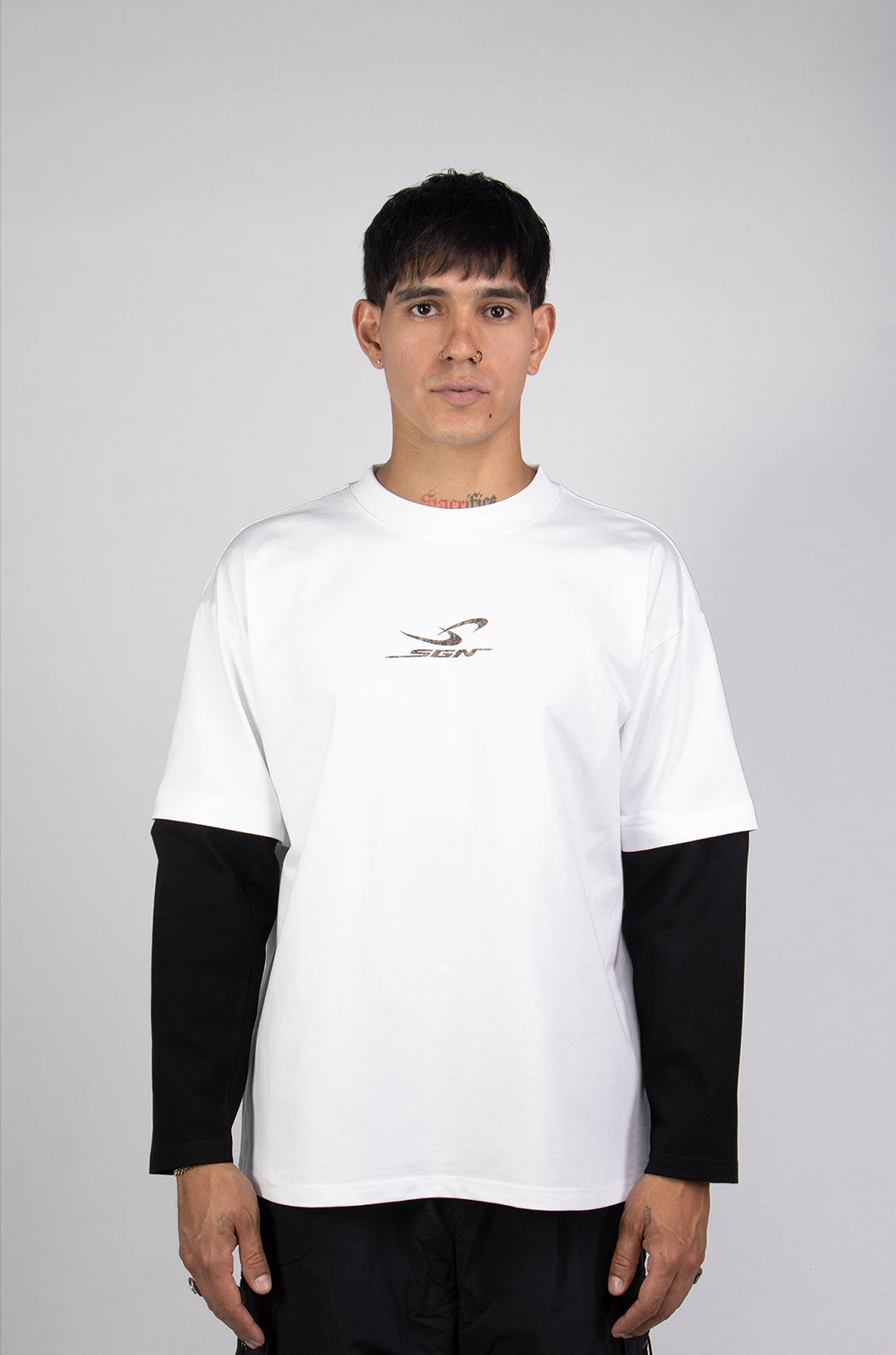 Forest Removable White Tee