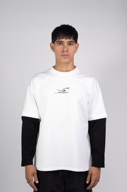 Forest Removable White Tee