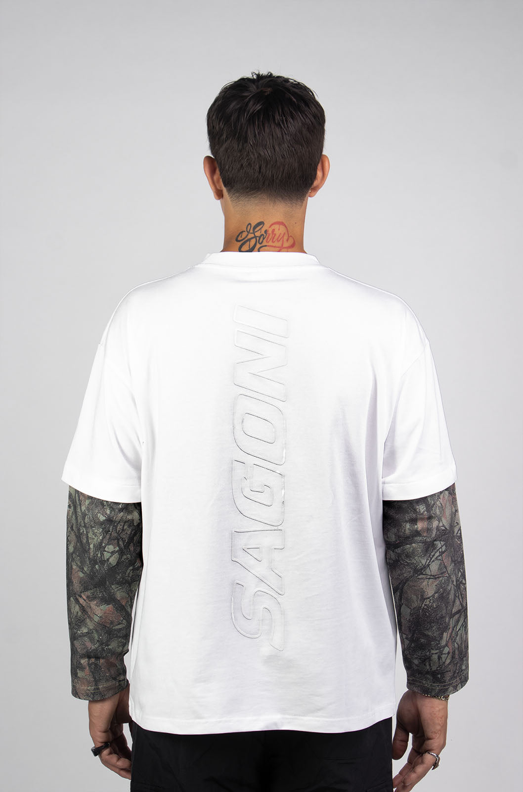 Forest Removable White Tee