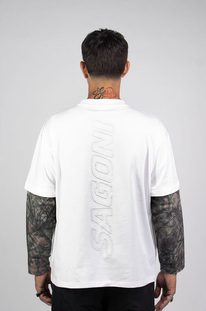 Forest Removable White Tee