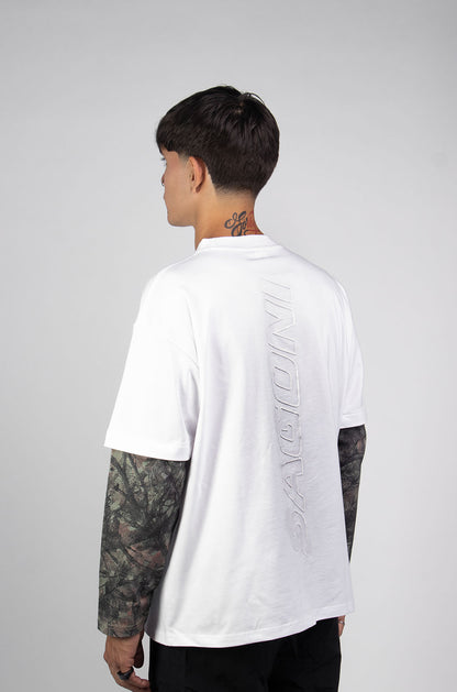 Forest Removable White Tee
