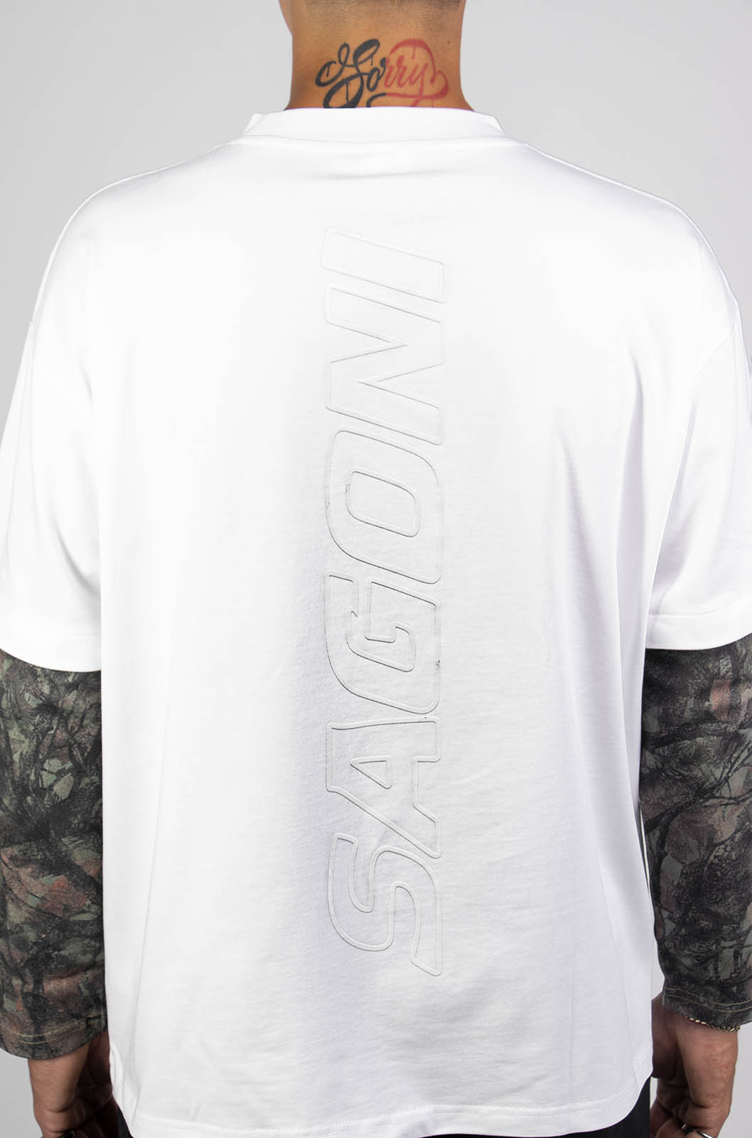 Forest Removable White Tee