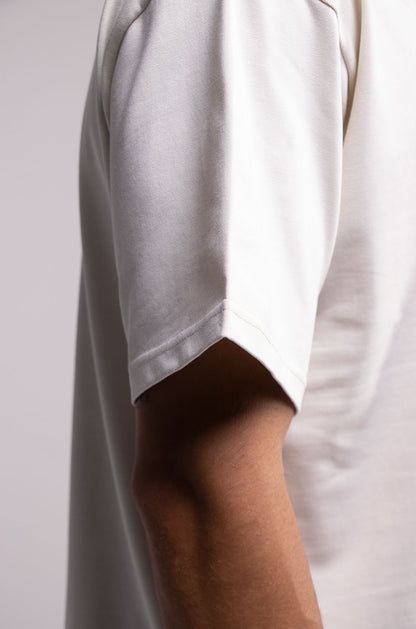 Semi Oversize 305gsm Off White Tee