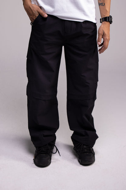 Nylon Pants Negro