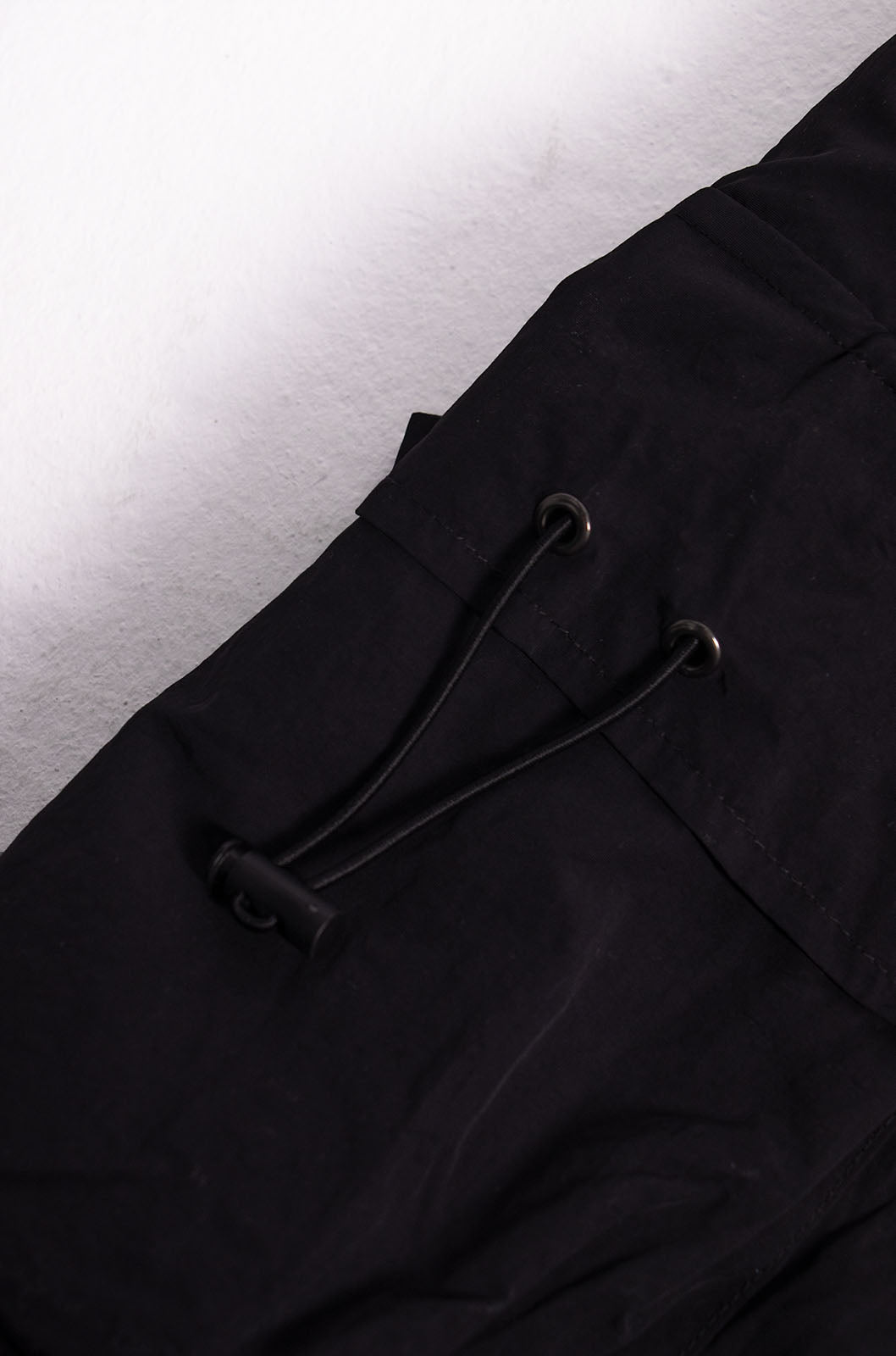 Nylon Cargo Pants Negro
