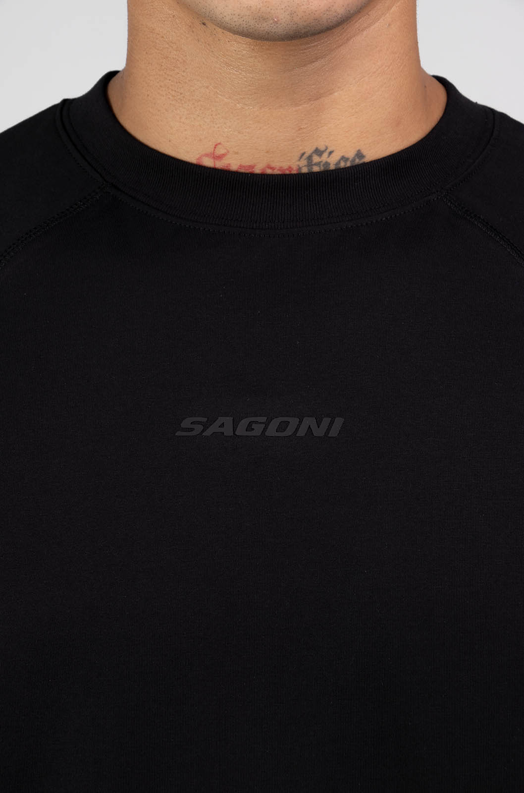 All Day Black Tee 230gsm