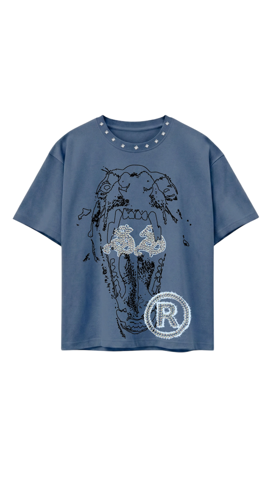 Ethernal Hunger Mid Blue Tee