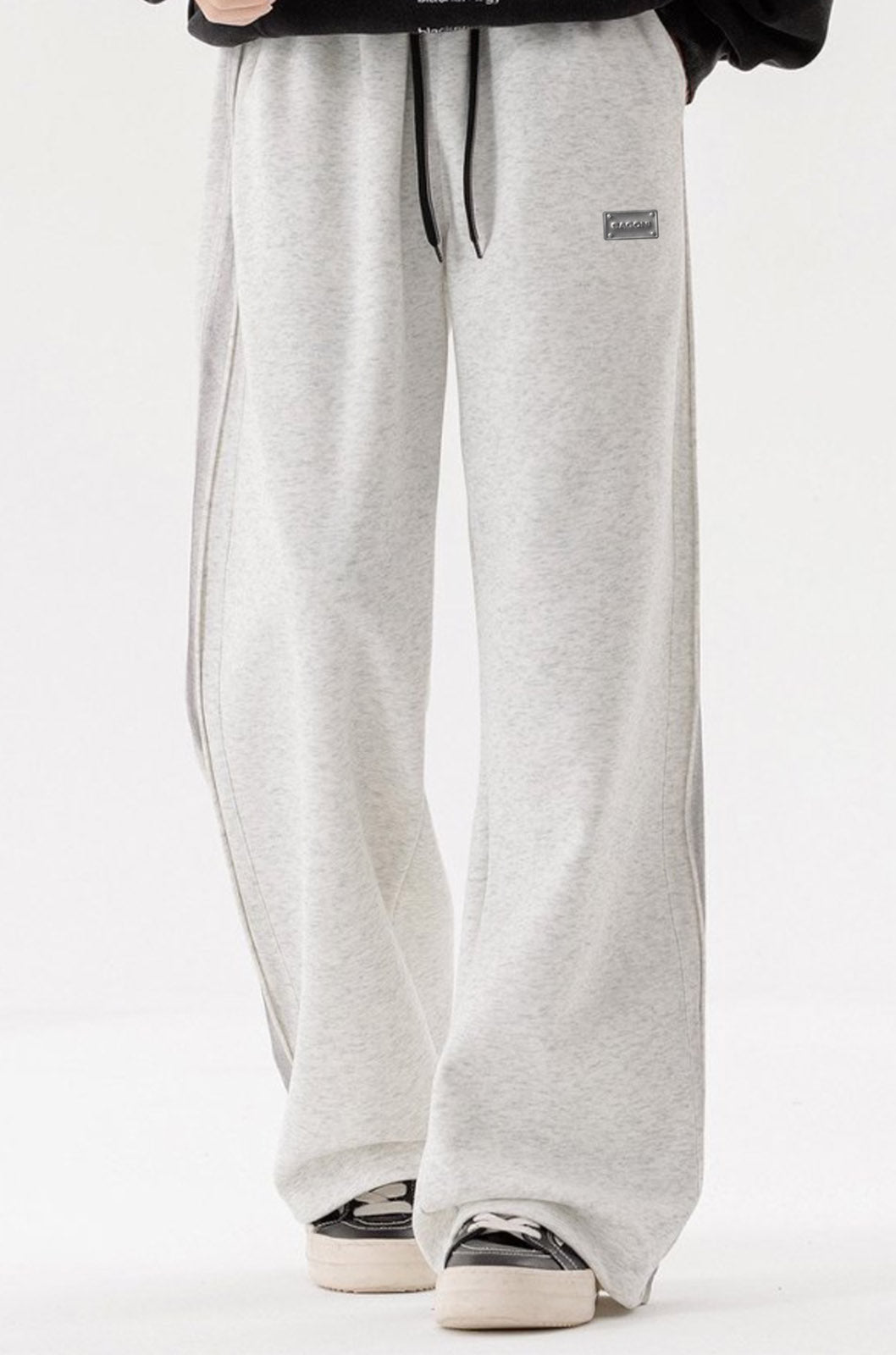 Dirty Spray Wash Grey Pants