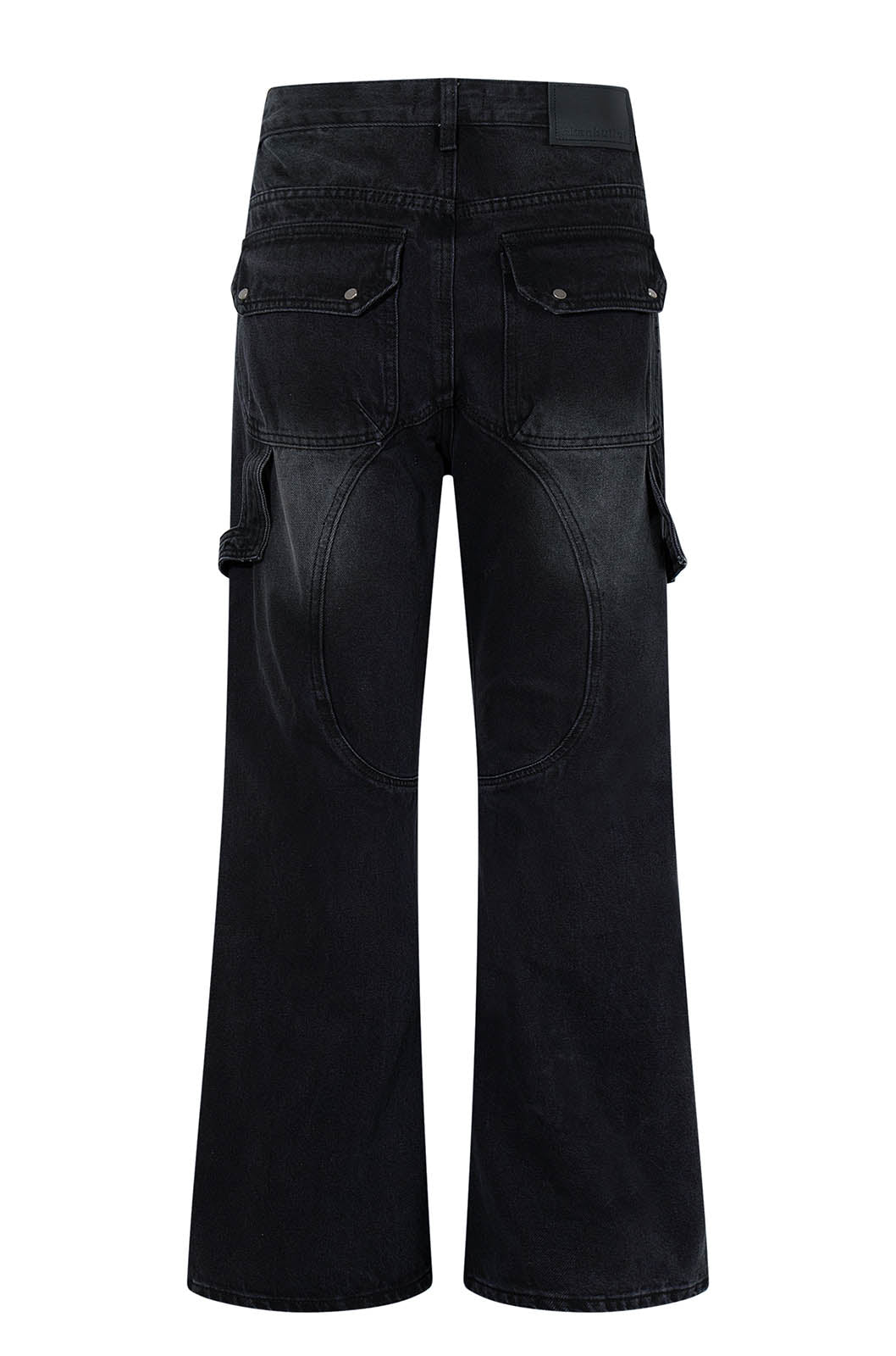 Denim Flare Distress Jeans