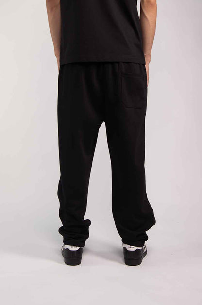 Trackline Straight Black Pants
