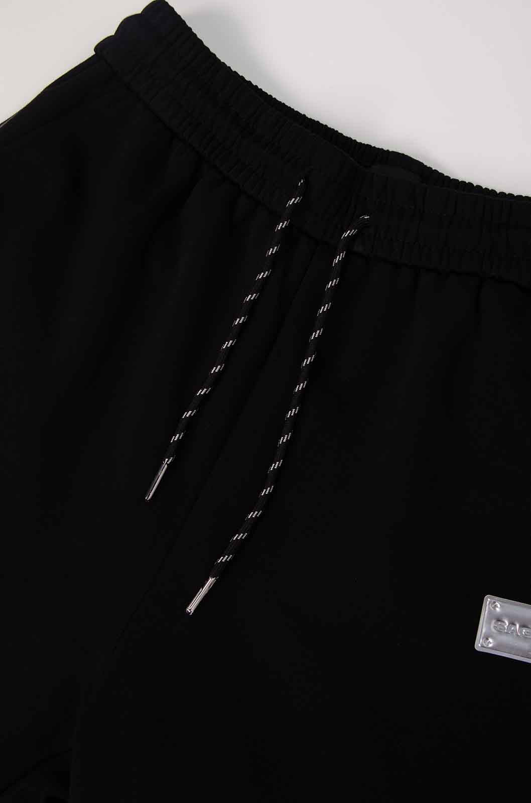 Trackline Straight Black Pants
