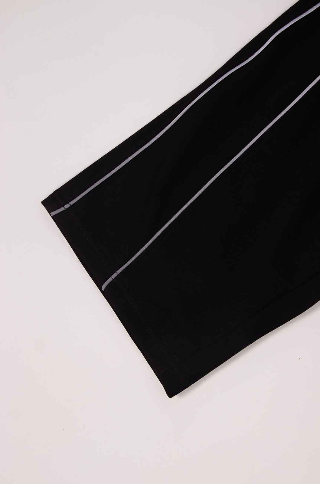 Trackline Straight Black Pants