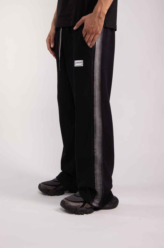 Dirty Spray Wash Black Pants