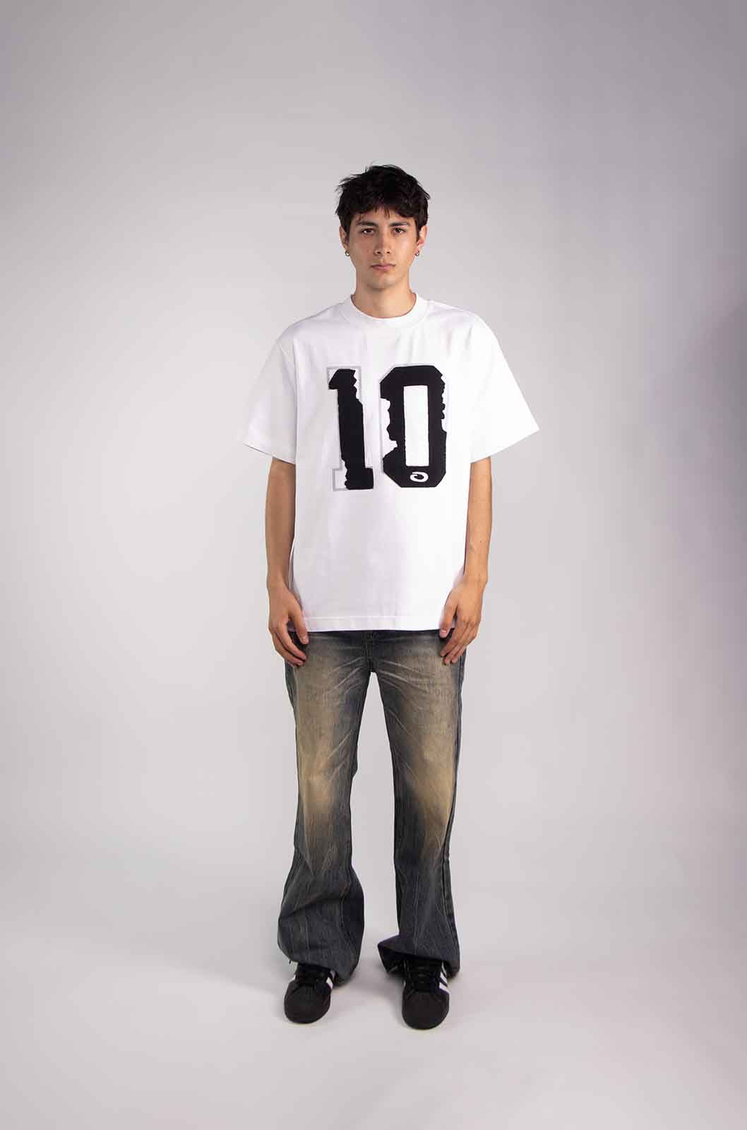 "EL DIEZ" White T-Shirt