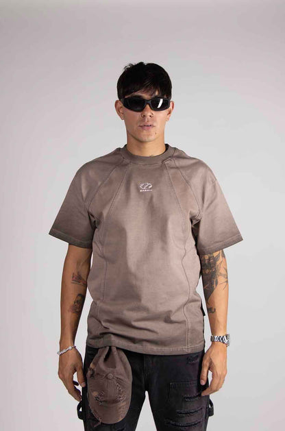 Dirty Brown Sunfade Tee