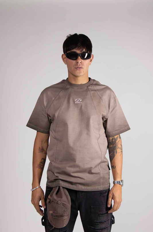 Dirty Brown Sunfade Tee