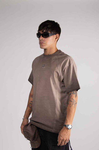 Dirty Brown Sunfade Tee