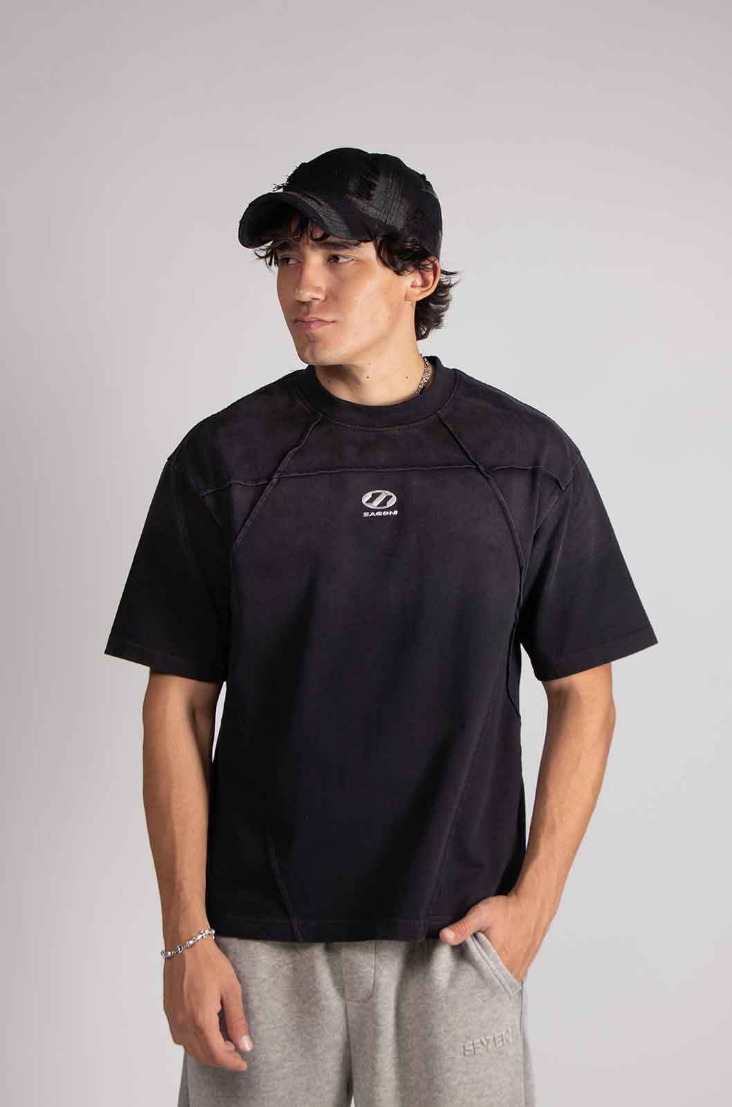 Soul Black Sunfade Tee