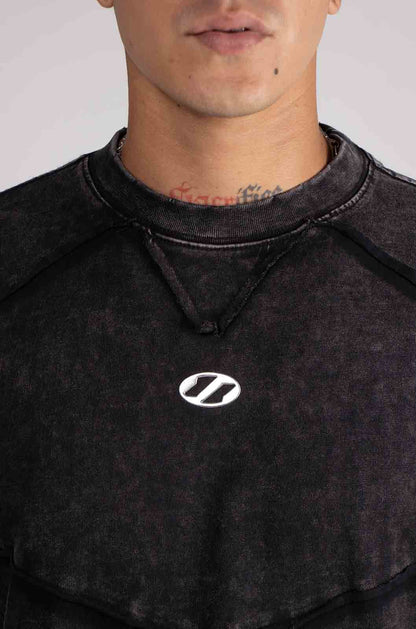 Gothic Long Sleeve Black Tee