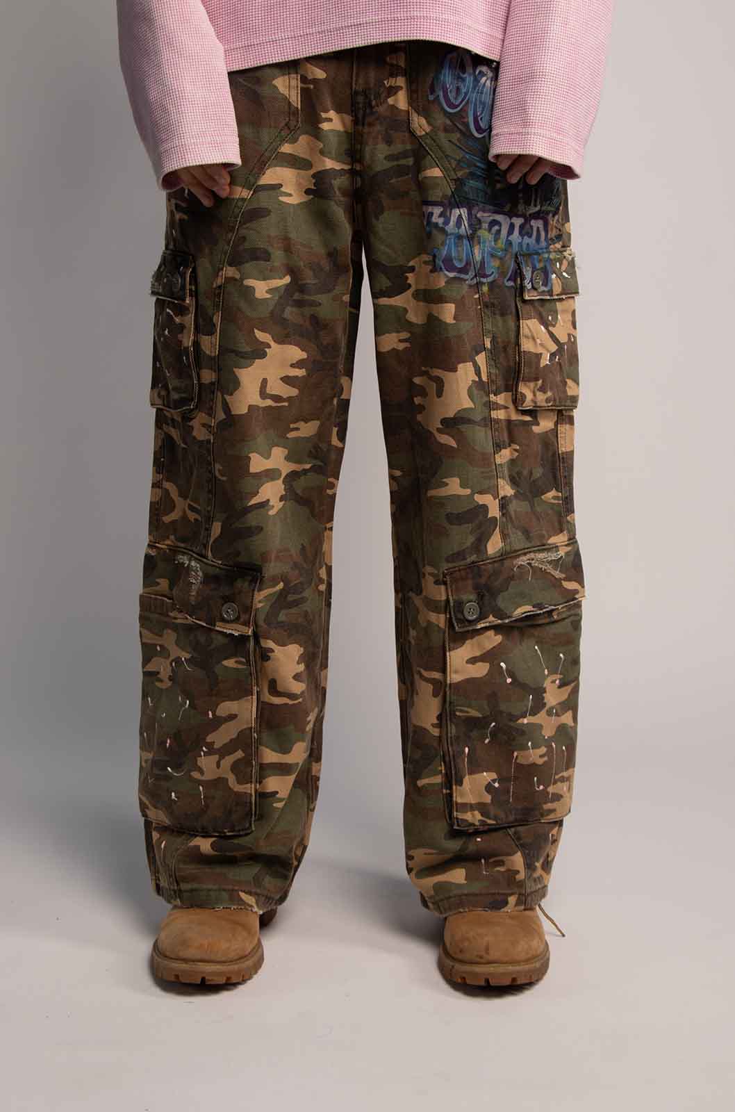 Camo Cargo Jeans