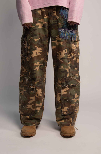 Camo Cargo Jeans