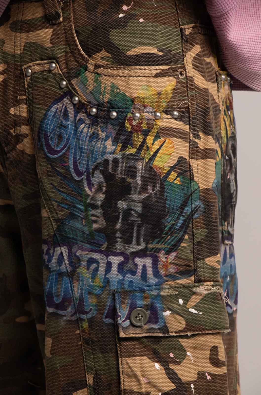 Camo Cargo Jeans
