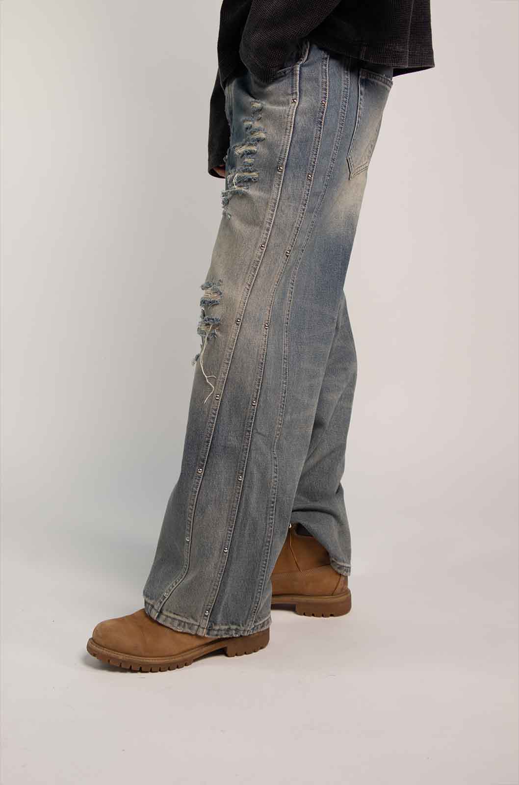 Ripped Blue Jeans