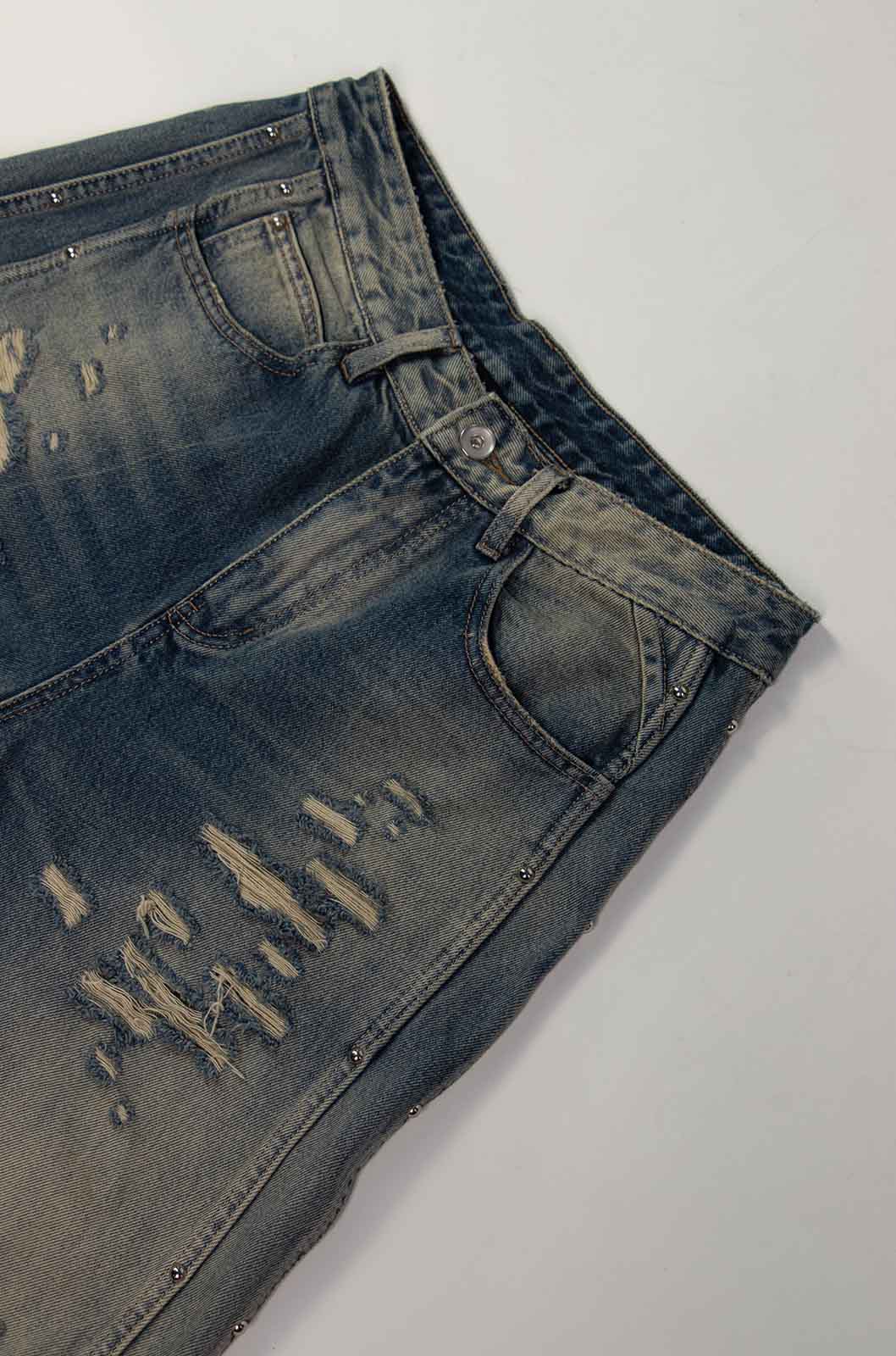 Ripped Blue Jeans