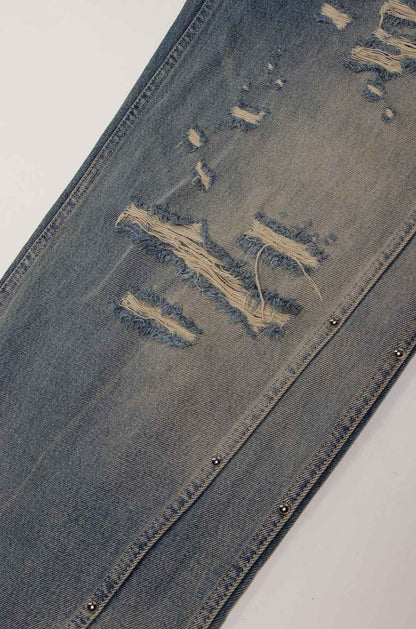 Ripped Blue Jeans