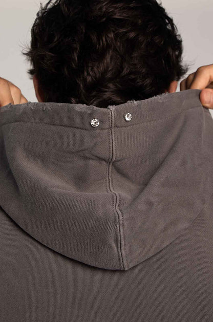 Phantom Distress Grey Hoodie