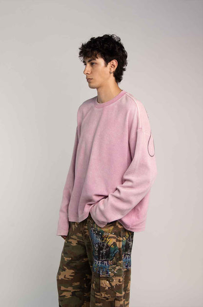Members Waffle Pink T-Shirt