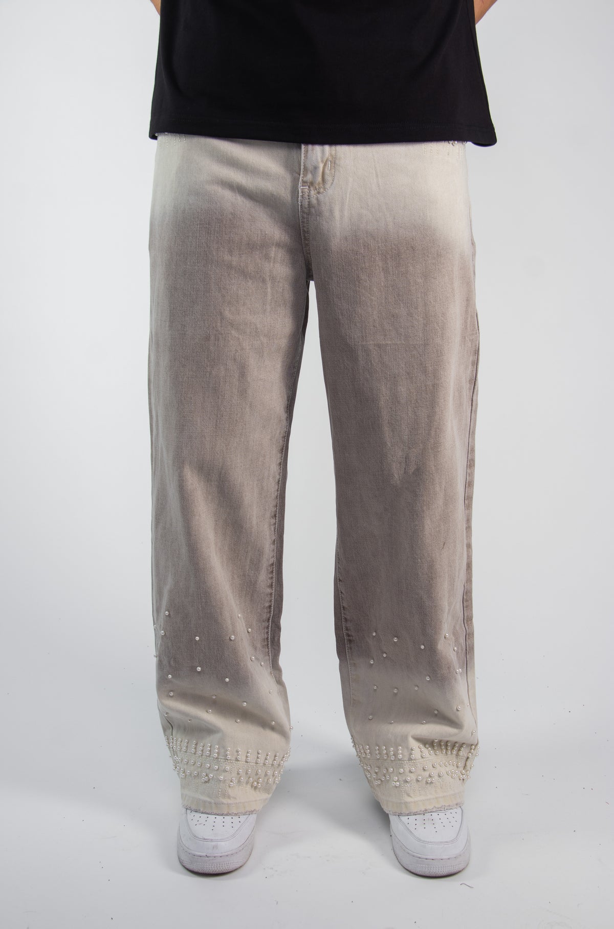PEARL WASHED BAGGY JEANS — 16 OZ